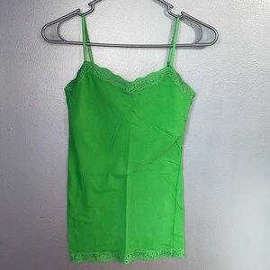 Aeropostale Green Cami Tank Top